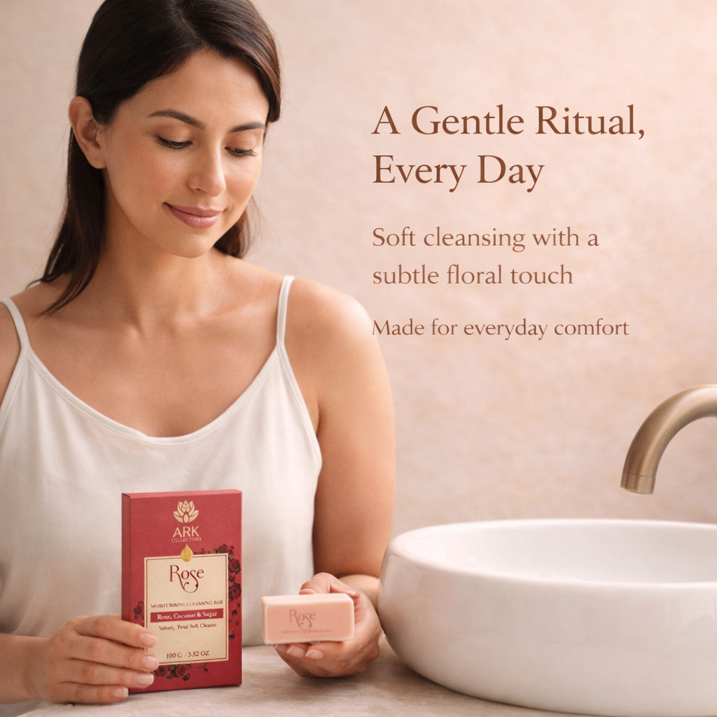 Rose cleansing bar