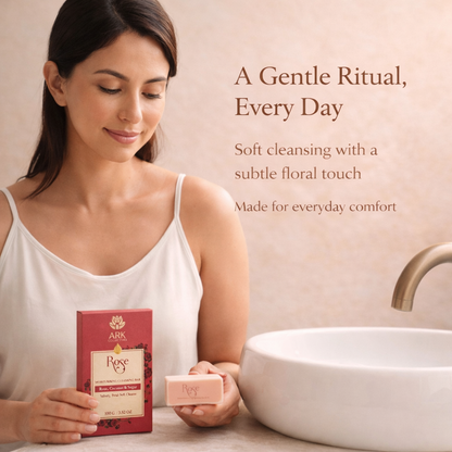 Rose cleansing bar